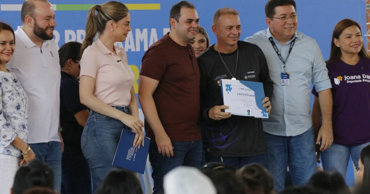 Cetam certifica 150 alunos e amplia oportunidades de emprego e renda no AM