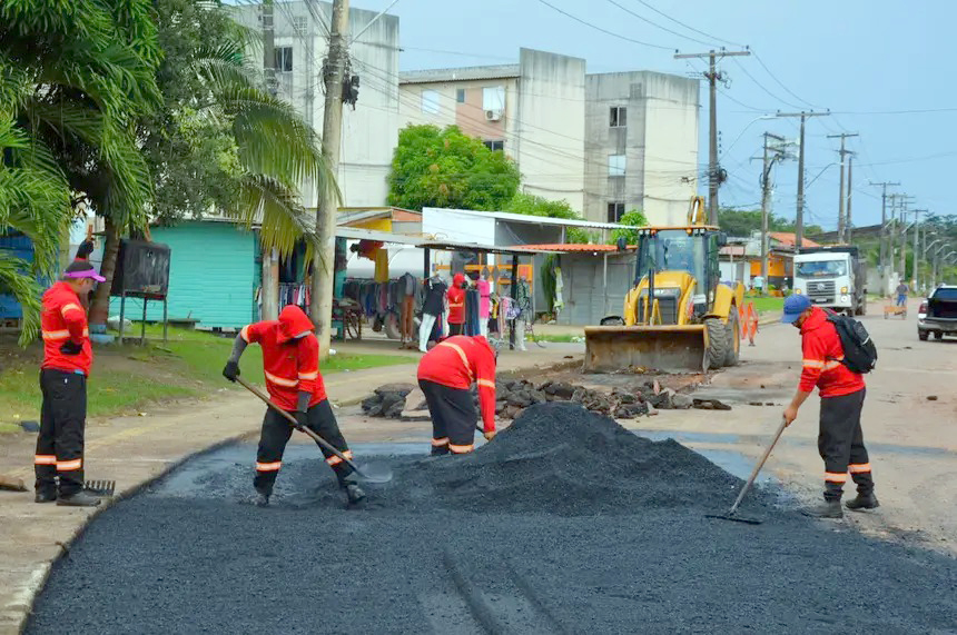 Pavimentação nos habitacionais – Diário do Amapá