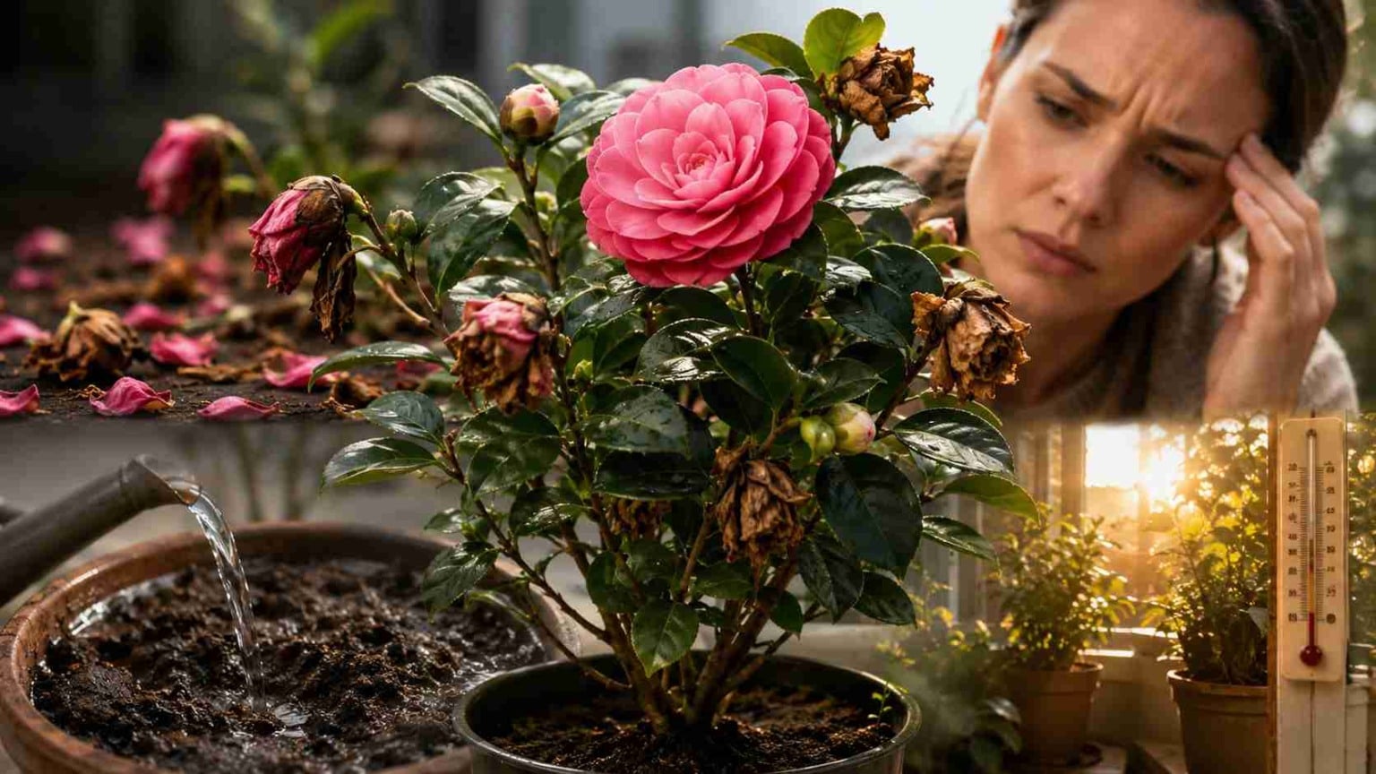 Camélia: 4 erros silenciosos podem fazer os botões caírem antes da abertura e comprometer toda a floração mais esperada do ano