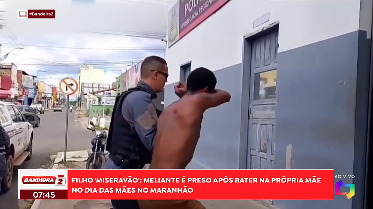 Homem é preso suspeito de agredir a própria genitora no Dia das Mães em Imperatriz