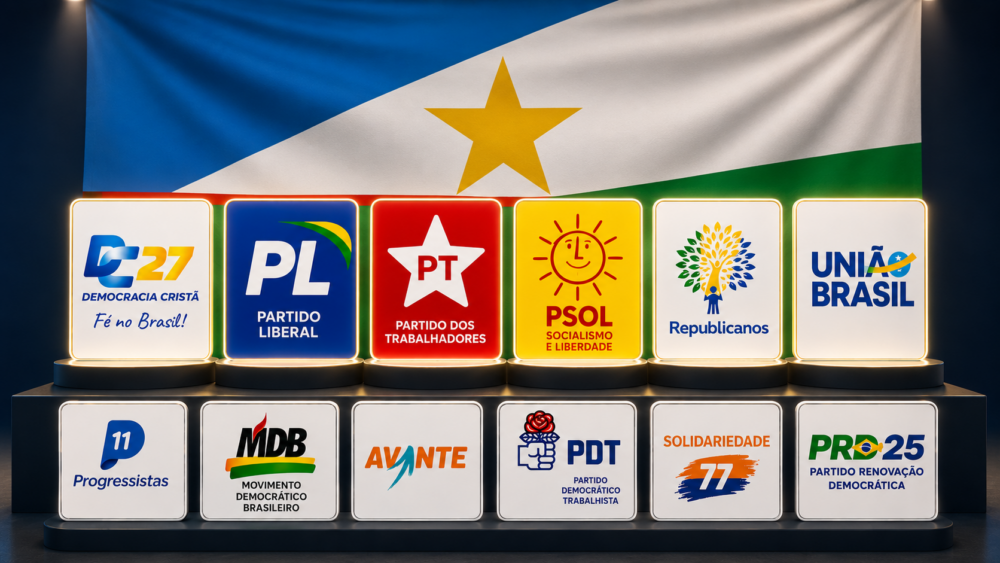 Doze partidos realizam convenções neste fim de semana