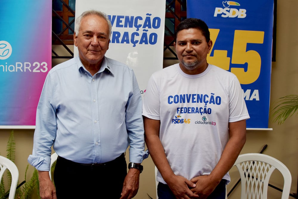 Federação PSDB/Cidadania declara apoio a Sampaio na eleição suplementar em Roraima