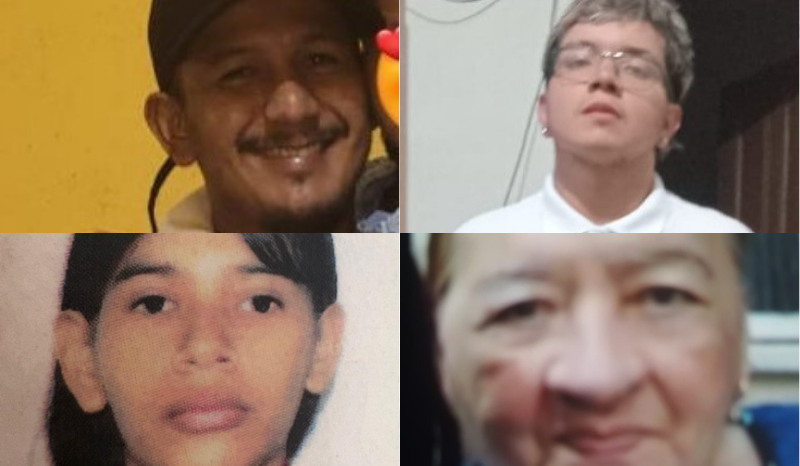 polícia busca paradeiro de quatro pessoas em diferentes áreas de Manaus