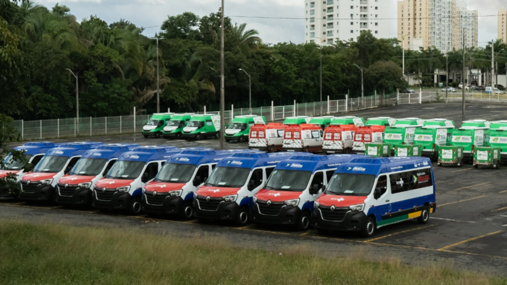 Maranhão recebe ambulâncias, vans e consultórios odontológicos móveis
