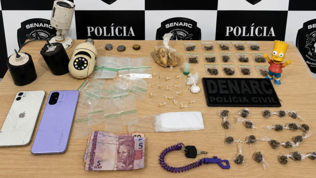 Polícia fecha pontos de tráfico e prende quatro pessoas em Timon