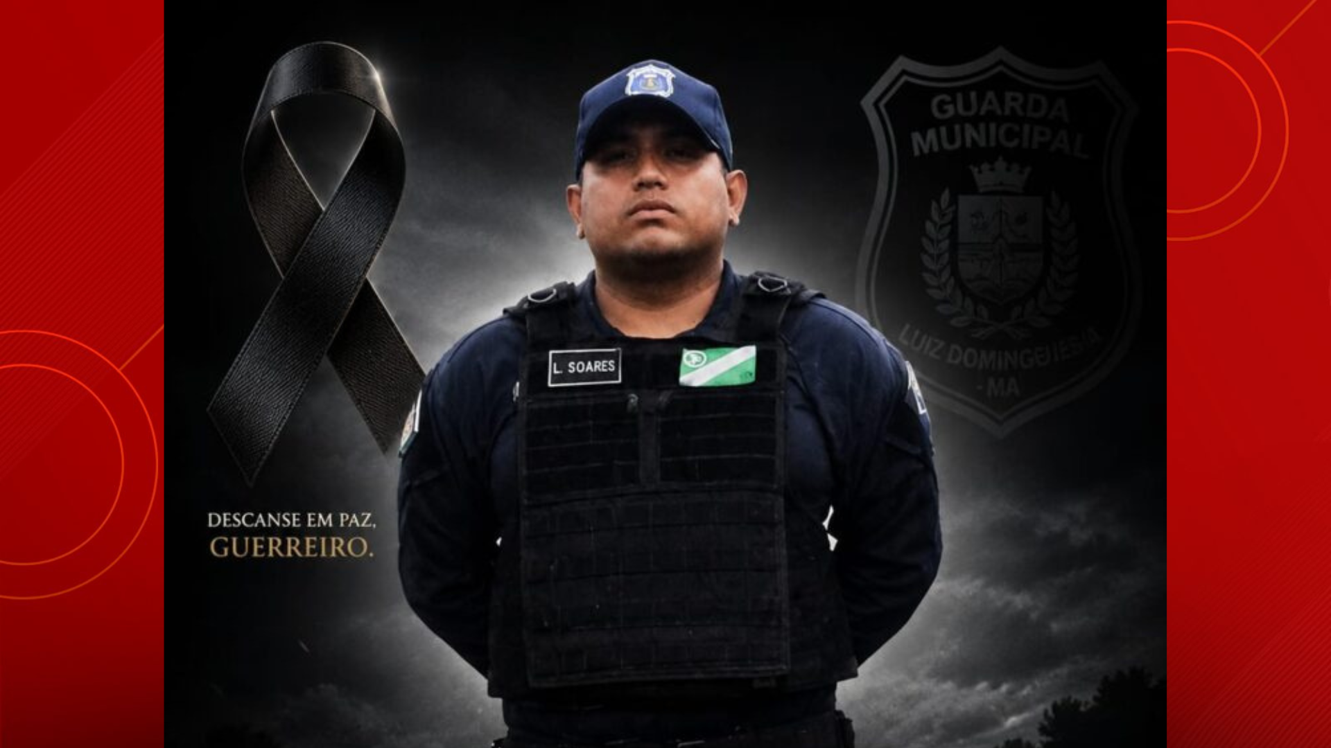 Guarda municipal é assassinado a tiros em Luís Domingues