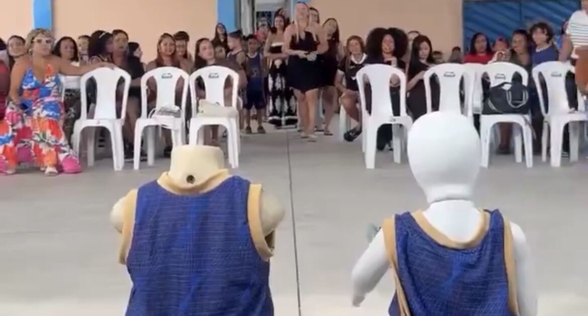 ‘Campeonato de chinelo’ em escola viraliza nas redes no Dia das Mães