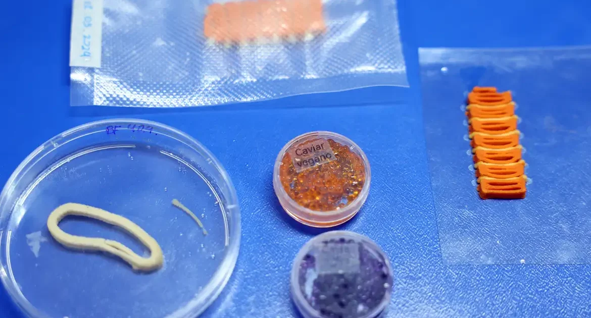 Embrapa produz em laboratório salmão, caviar e anéis de lula veganos