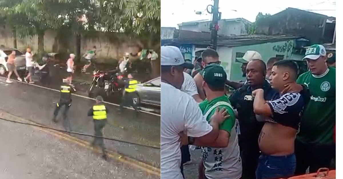 Estado do Pará Online – Briga entre torcedores de Remo e Palmeiras é registrada antes de jogo no Mangueirão