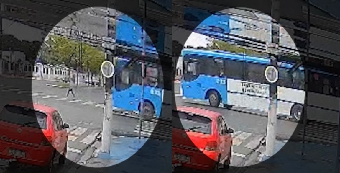 ​Santarém: idosa morre atropelada por ônibus na faixa de pedestres nesta quinta (21)