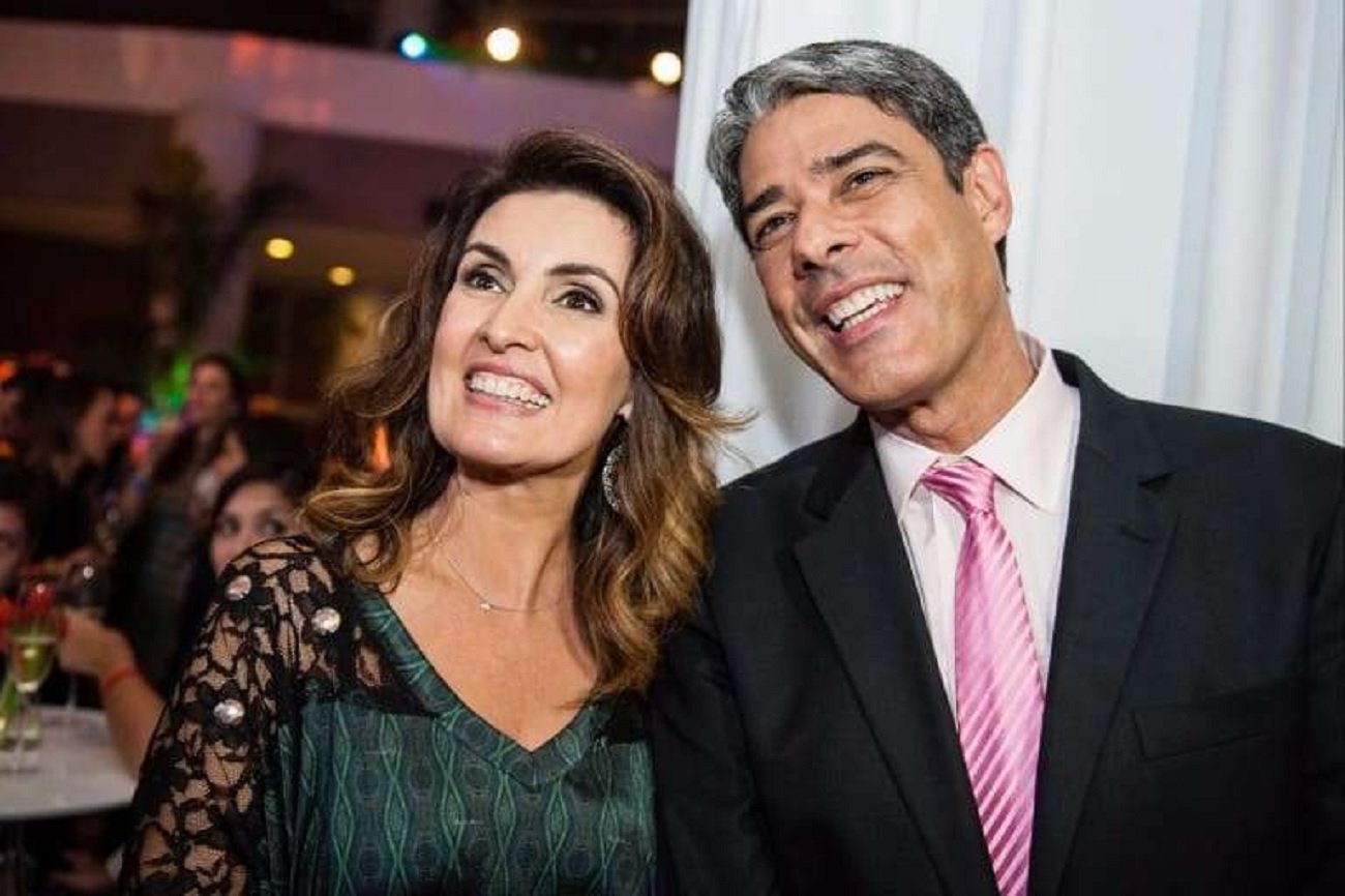 Fátima Bernardes detalha estratégia com William Bonner