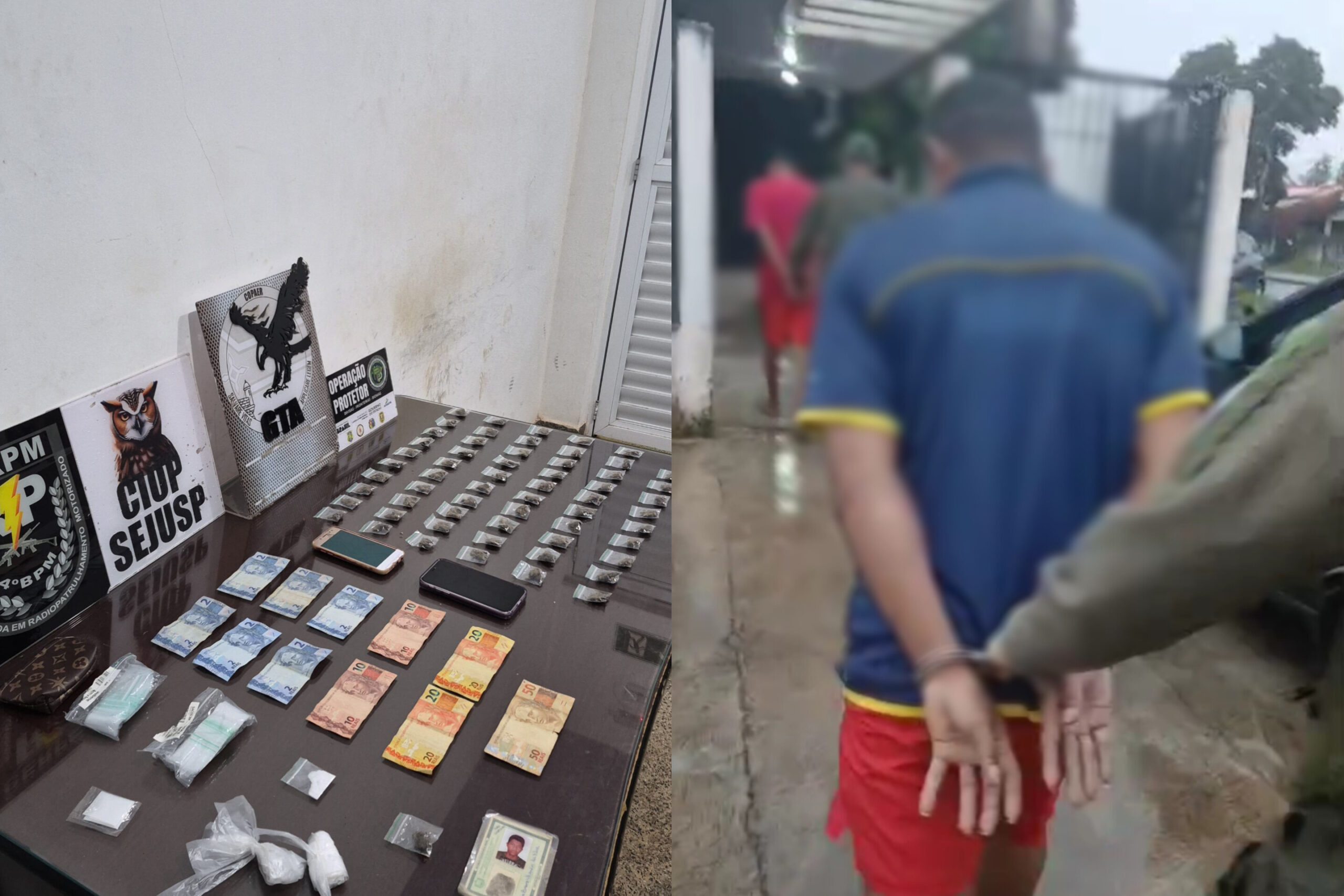 Ação integrada em Santana resulta em prisão e apreensão em flagrante por tráfico de drogas – Diário do Amapá