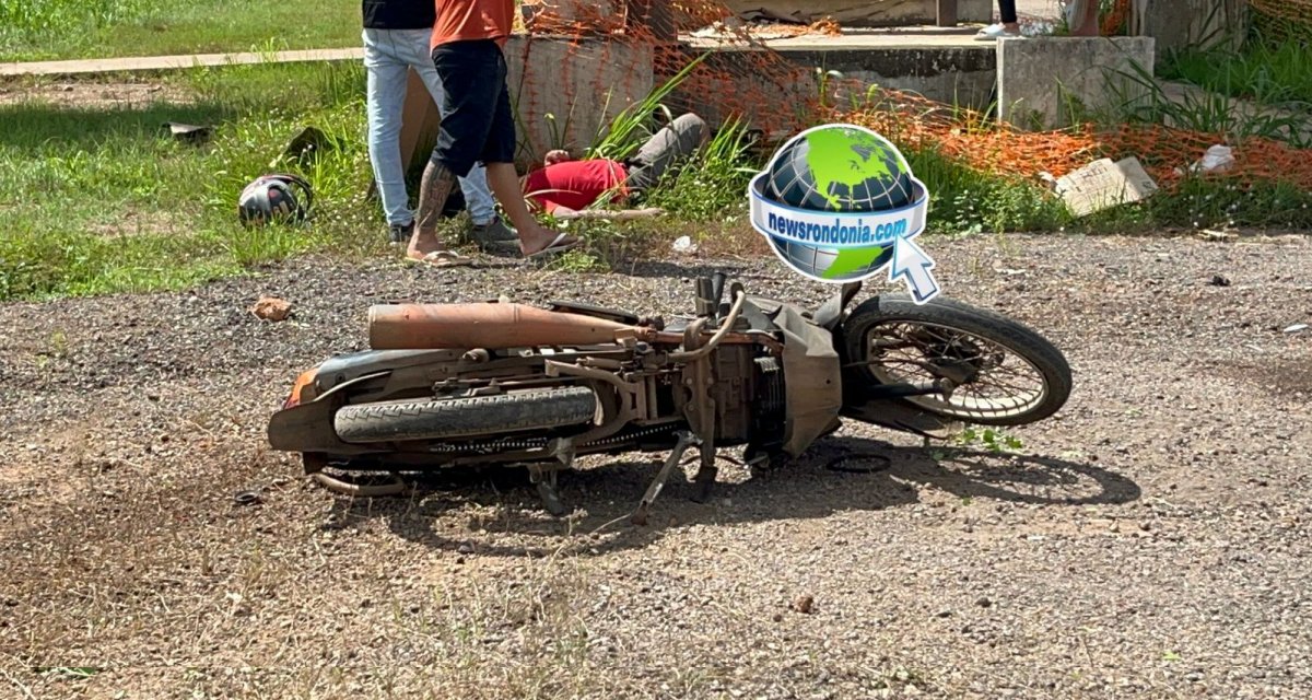 URGENTE: Motociclista sofre grave acidente na BR-364 em Porto Velho