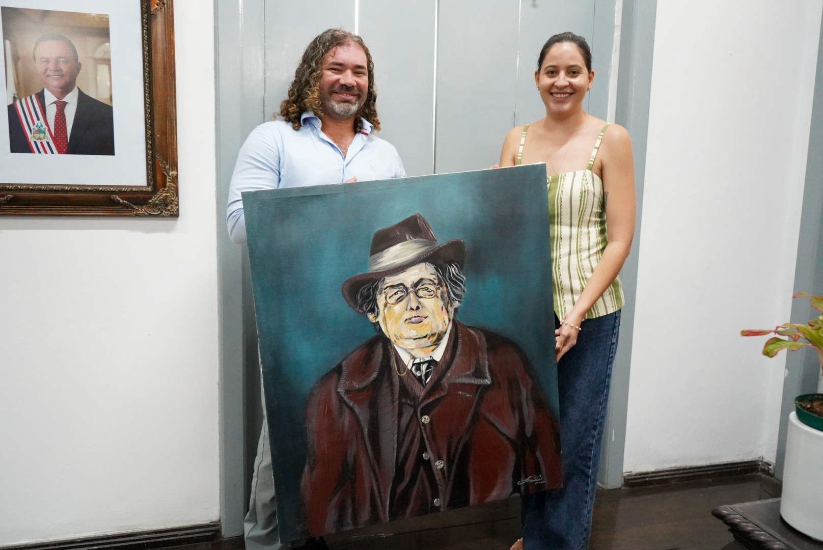Museu do Palácio dos Leões recebe doação de obra feita em homenagem a Arthur Azevedo
