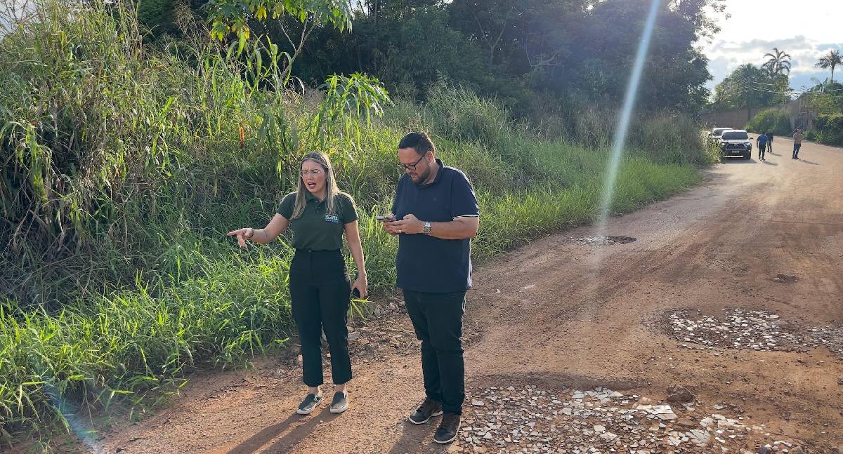 Sofia Andrade cobra tapa-buraco no Nova Esperança