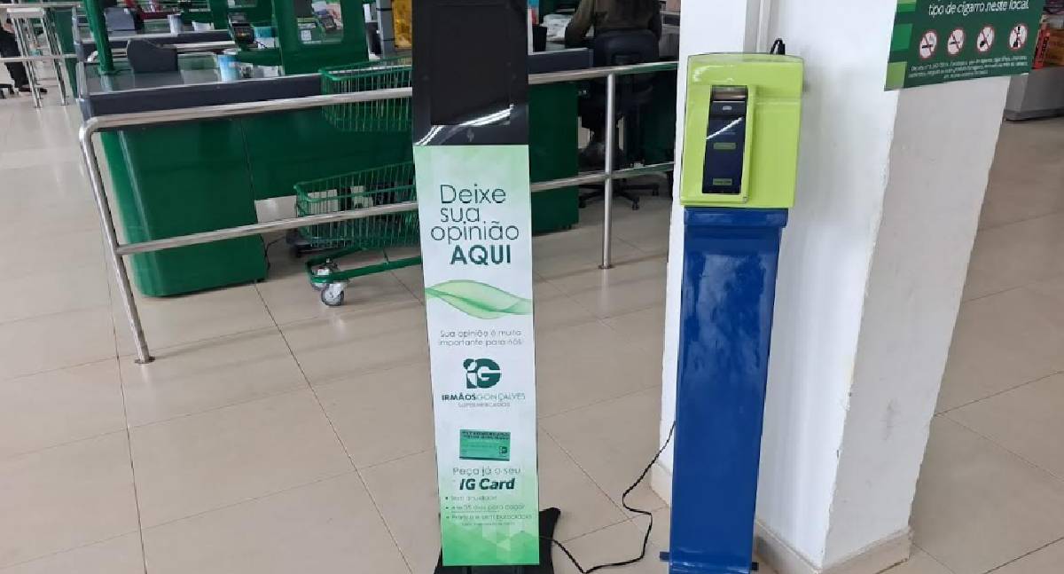 Nova 364 amplia pontos de pagamento de pedágio com totens em supermercados em RO