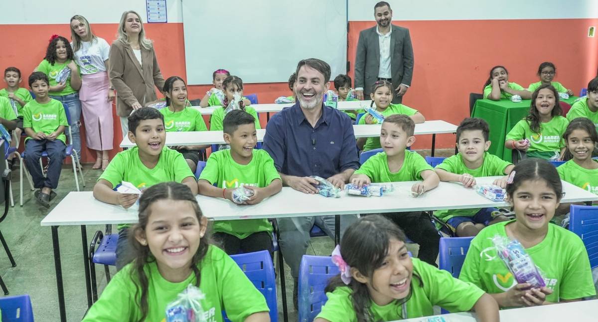 Ensino integral leva saúde bucal a alunos em Porto Velho