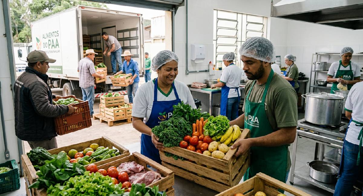 Cozinhas solidárias do Paraná recebem carne suína do PAA