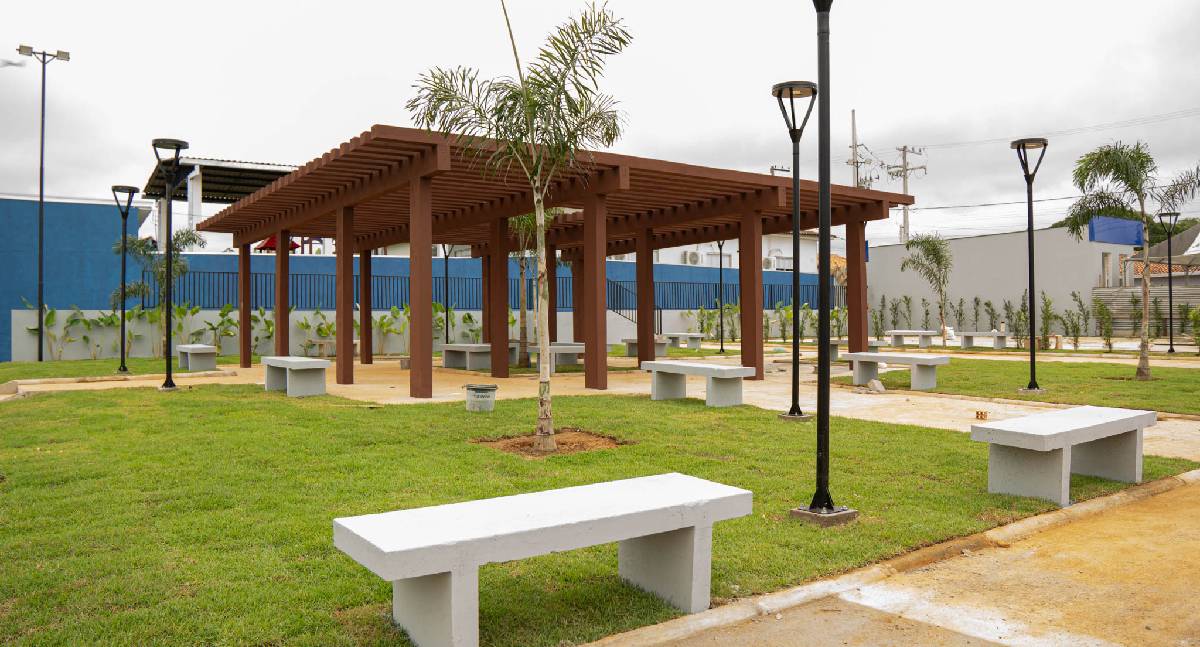 Nova praça do Jardim Primavera será inaugurada em Jaru