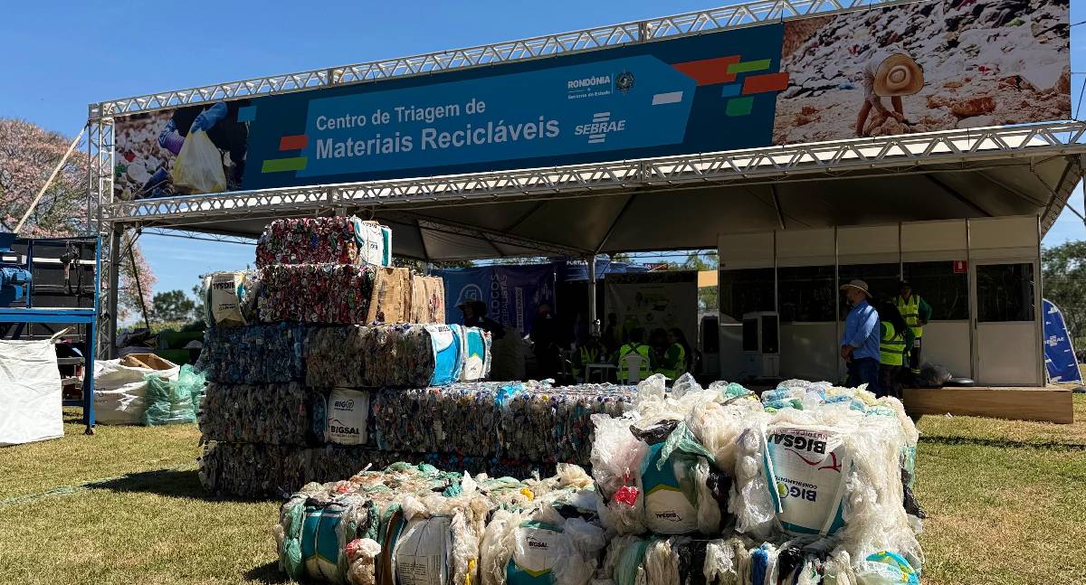 Sebrae e Governo apoiam catadores na Rondônia Rural Show