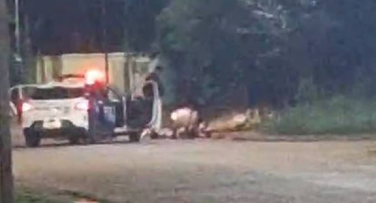 Embriagado, motociclista cai durante perseguição policial em Cabixi