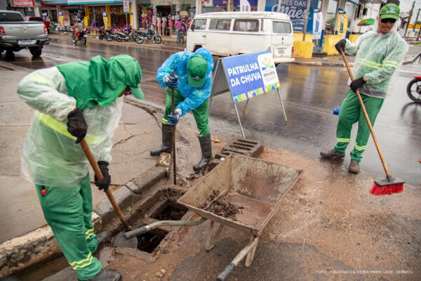 Prefeitura reforça limpeza preventiva após fortes chuvas em Boa Vista
