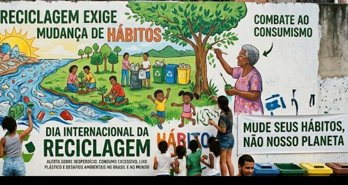 Reciclagem exige mudança de hábitos e combate ao consumismo