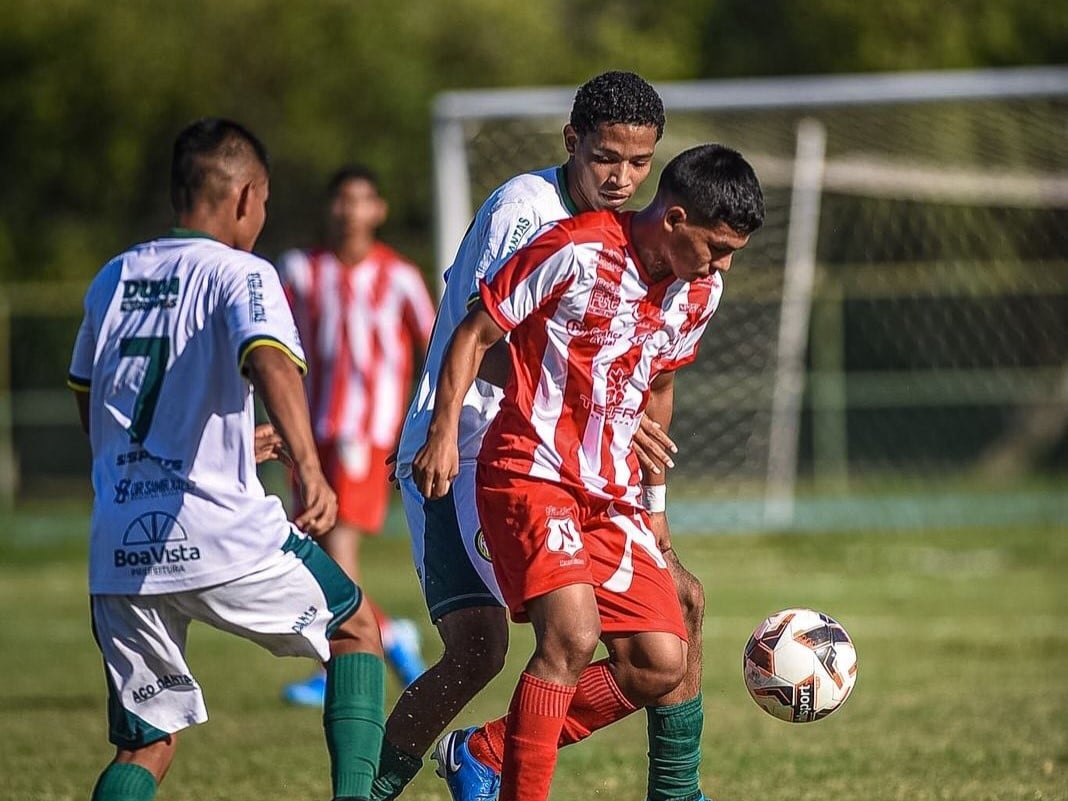 Roraimense Sub-17 tem goleada do Náutico e empate entre GAS e Baré em rodada com nove gols