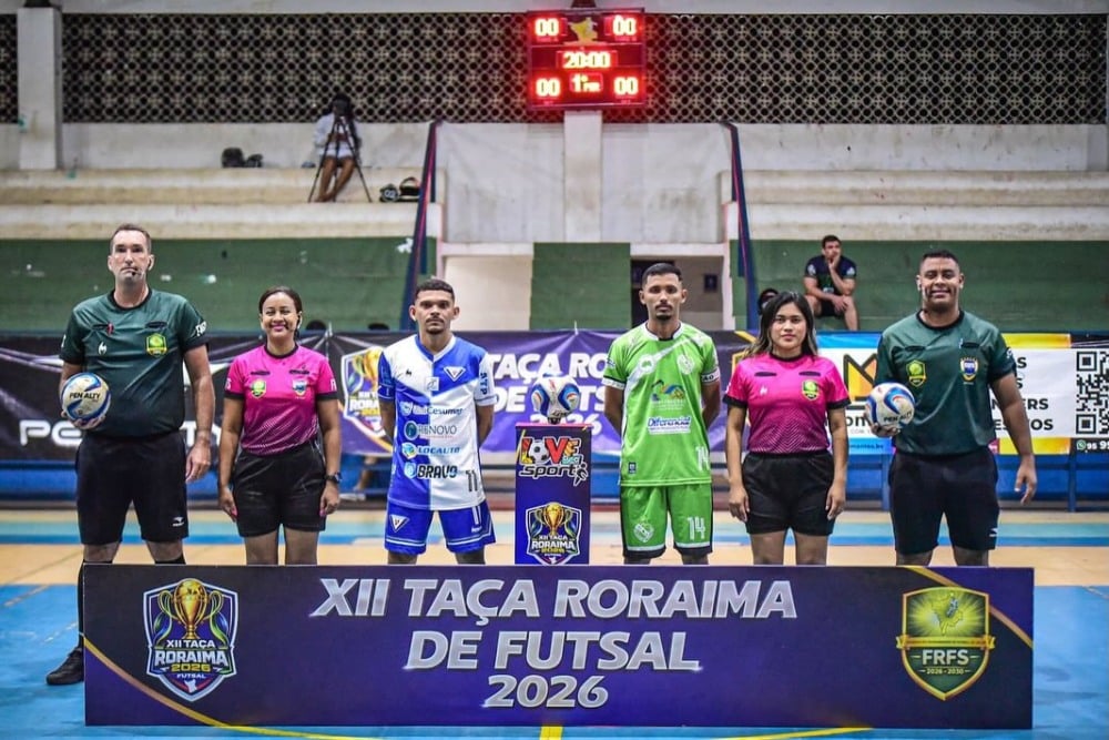 Taça Roraima de Futsal entra na reta decisiva com confrontos diretos por vaga nas semifinais