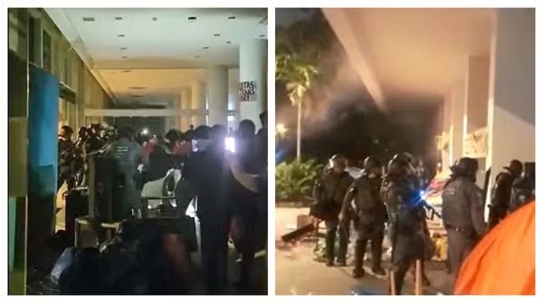 PM desocupa reitoria da USP durante ação na madrugada em São Paulo