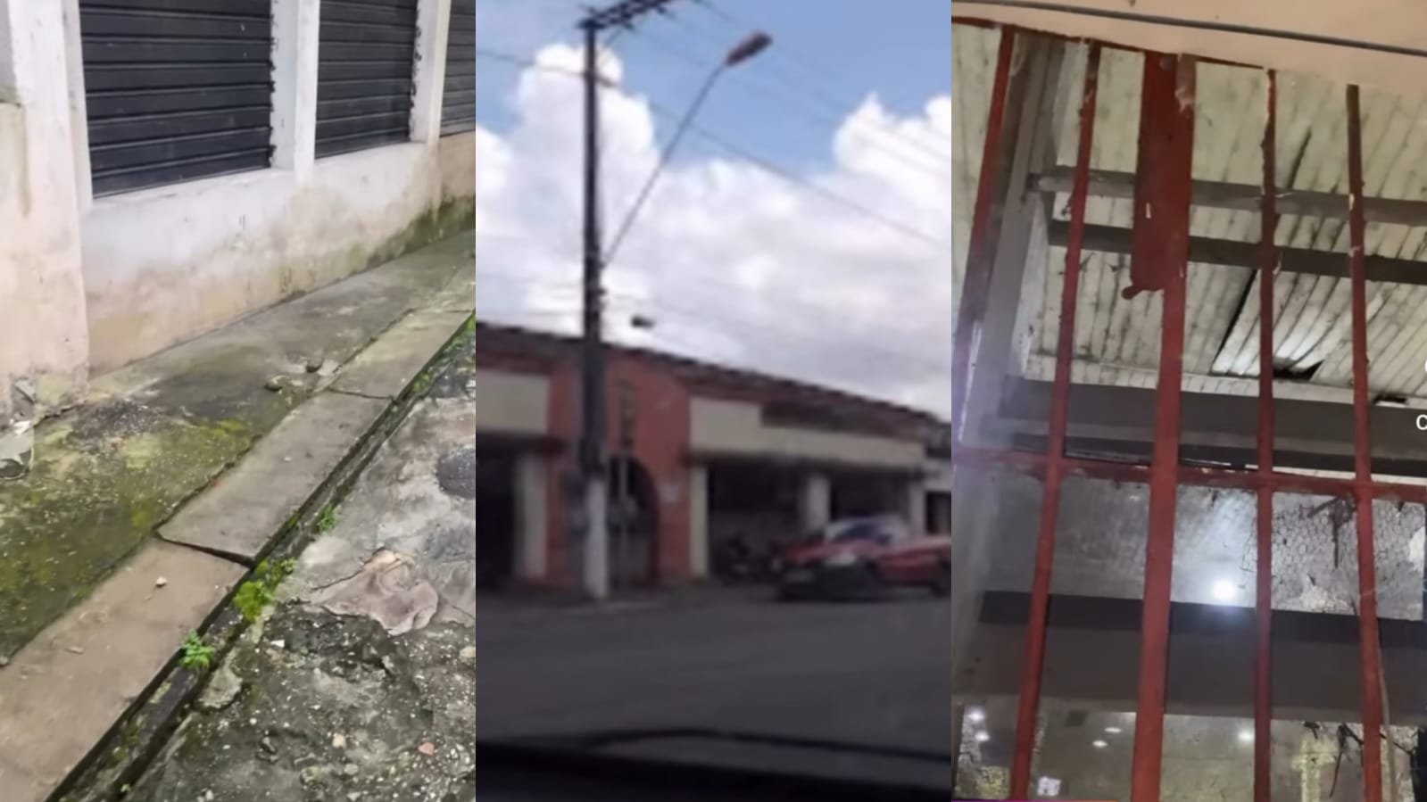 Moradores denunciam abandono de feiras na Marambaia, em Belém
