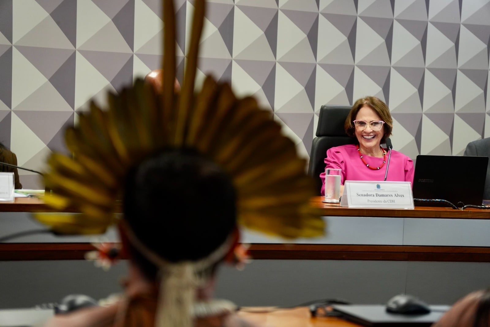 Senadora Damares Alves é eleita para presidir a Subcomissão Yanomami no Senado