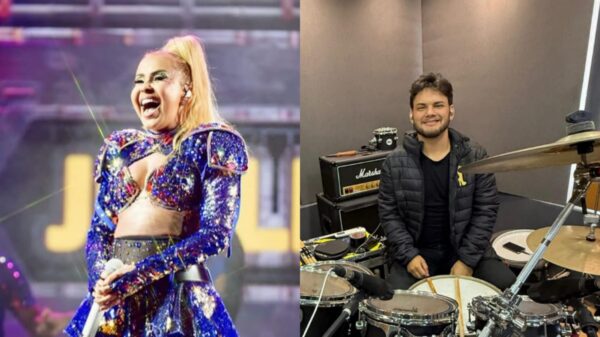Novo baterista de Joelma é anunciado e celebra entrada na banda