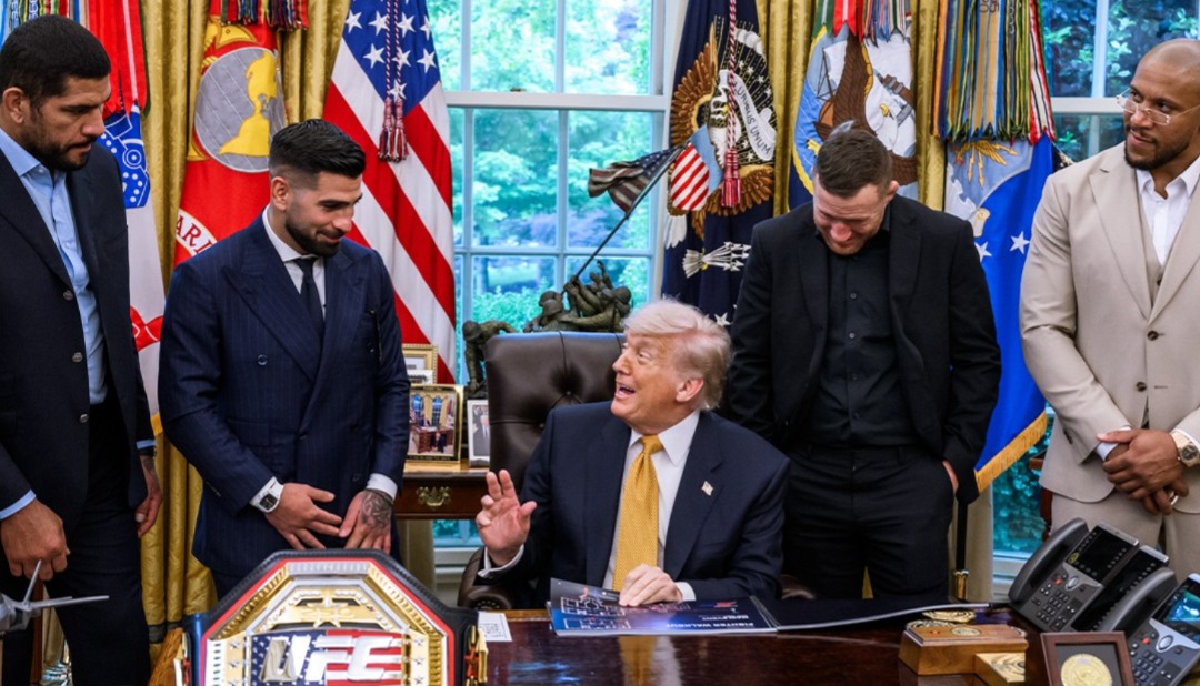 Trump elogia lutador brasileiro ao anunciar UFC na Casa Branca