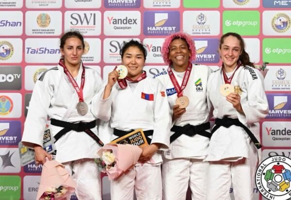 Brasil conquista três medalhas de bronze no GP de Astana de judô