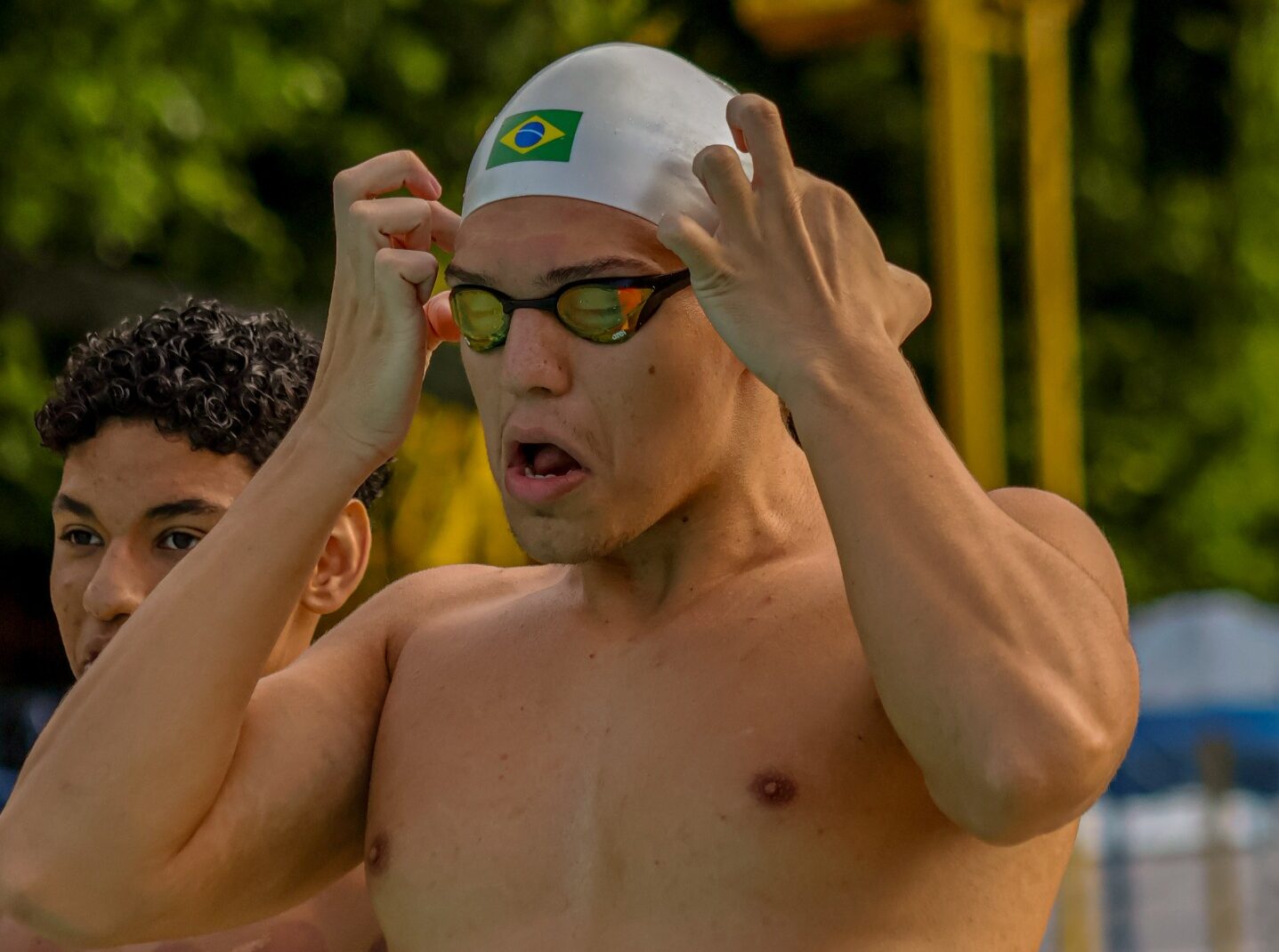 Fernando Weber bate recorde nos 50 borboleta no Estadual de Natação