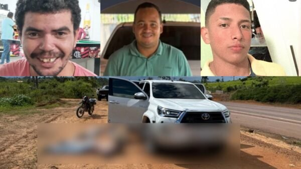 Três homens são encontrados mortos ao lado de caminhonete na BR-163, em Novo Progresso