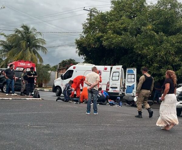 Motociclista morre após batida contra carro na Av. Brigadeiro Eduardo Gomes