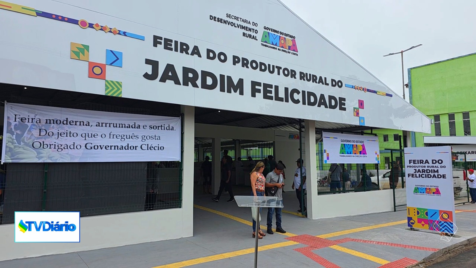 Governo entrega Feira do Produtor Rural e lança programa para agricultura familiar – Diário do Amapá