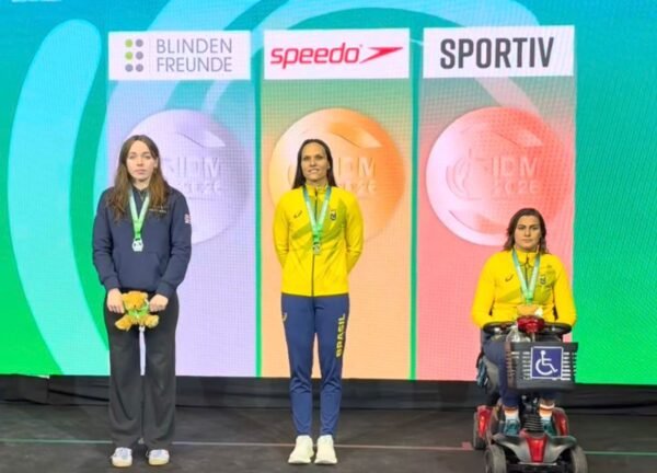 Brasil encerra competição paralímpica em Berlim com 37 medalhas na natação