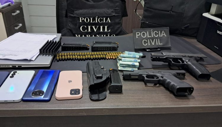 Suspeitos de duplo homicídio são presos em operação na Baixada Maranhense