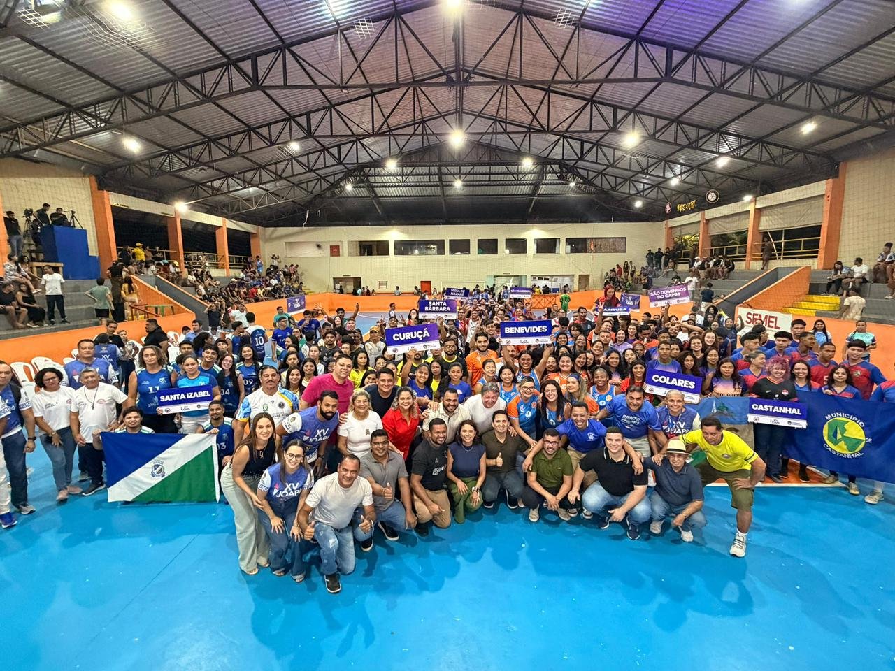 Benevides abre fase regional Guamá/Guajará dos Jogos Abertos do Pará 2026