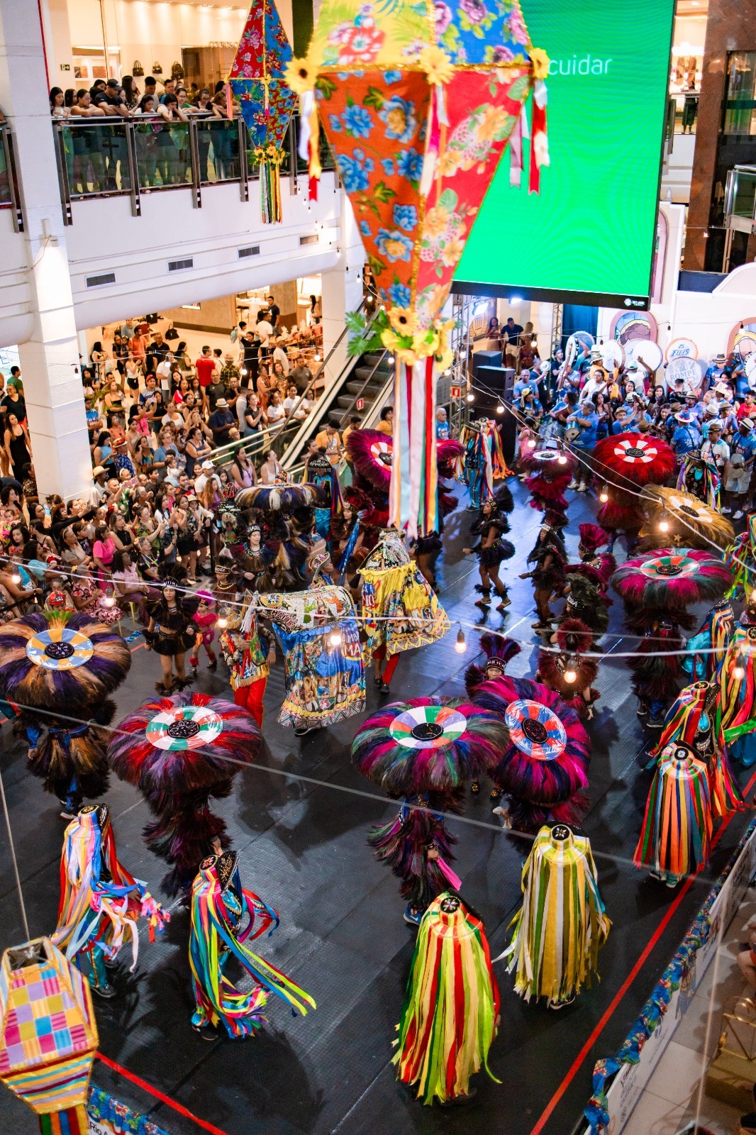 Ensaio do Boi da Maioba agita Rio Anil Shopping com 12 horas de programação junina