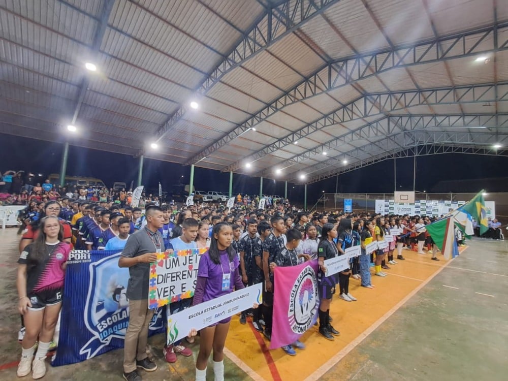 Uiramutã respira esporte e união: jovens indígenas brilham nos Jogos Escolares 2026