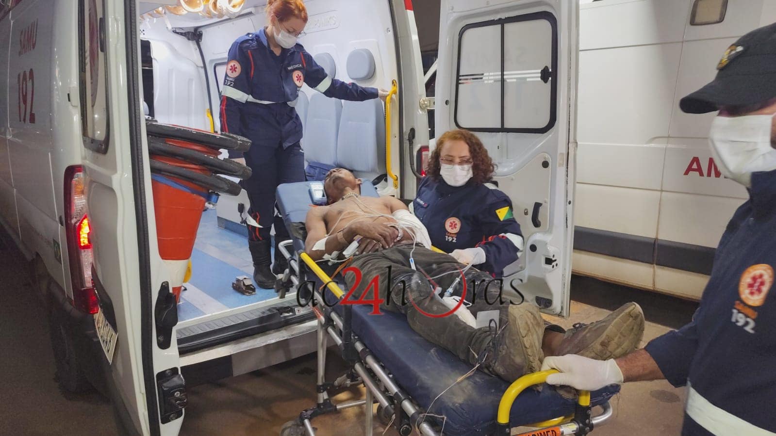 Morador em situação de rua é agredido com golpes de perna-manca