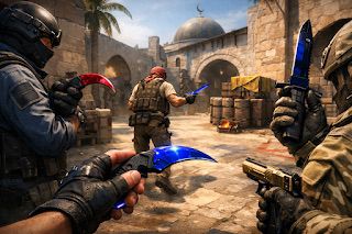 Símbolos de Prestígio em CSGO: A fascinação da comunidade por lâminas de colecionador