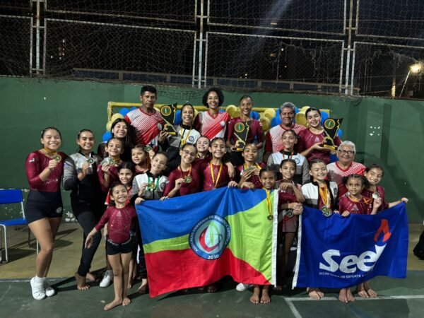 Mais de 100 atletas participam do Campeonato Paraense de Ginástica Artística neste sábado em Belém