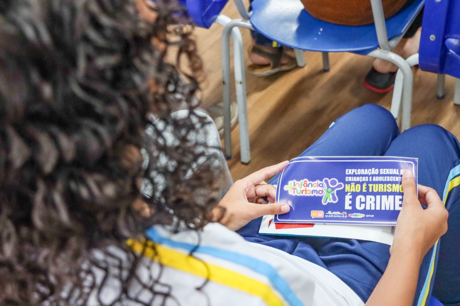 Setur-MA encerra ciclo de palestras sobre combate ao abuso infantil em escola de Paço do Lumiar