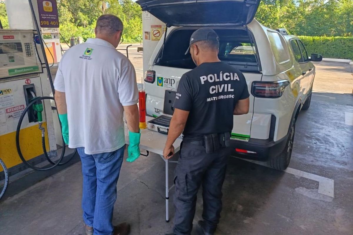 Polícia dá "batida" em postos contra "bombas" irregulares em Cuiabá…