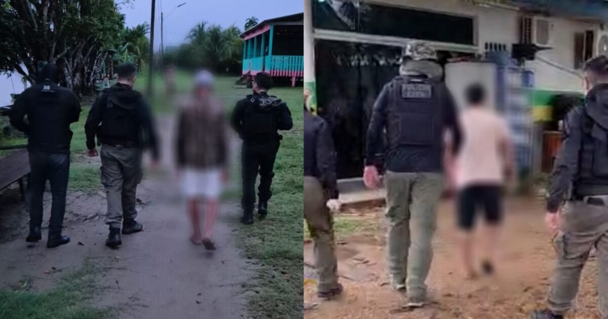 Tio e tio-avô são presos por abusar de adolescente no AM; vítima engravidou